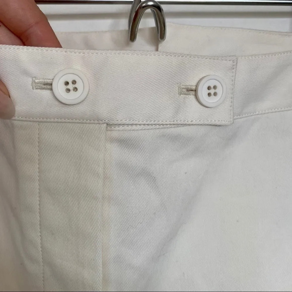 NEW Theory Tinley Twill Cropped Wide Leg Pants - Picture 6 of 16